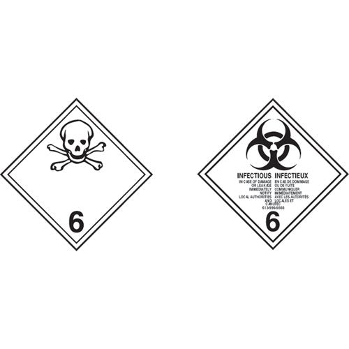 SAG872-TDG Shipping Labels