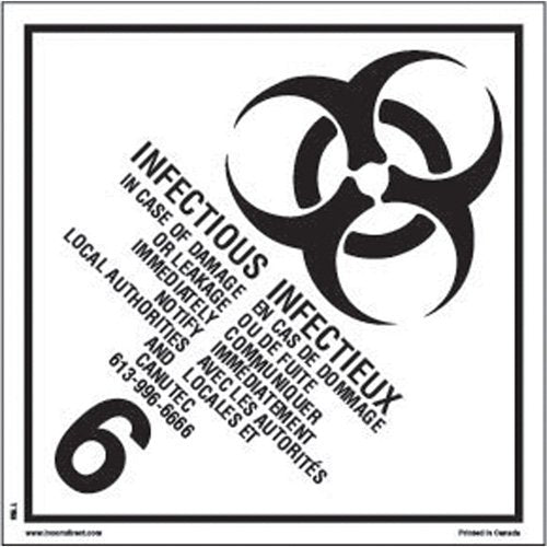 SAG874-TDG Shipping Labels