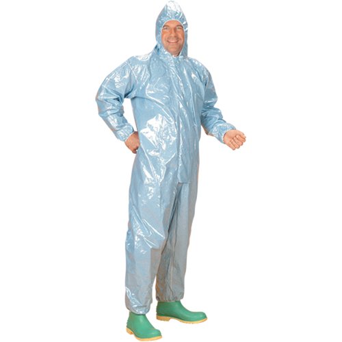 SAH876-0.5 Mil CRFR Hooded Coveralls