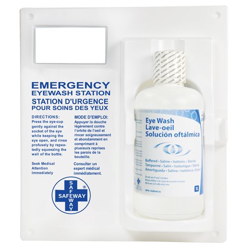 SAL339-Eyewash Station - Single Station With Eyewash Solution