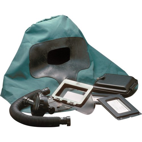 SAM973-Abrasi-Blast™ Supplied-Air Respirator Waist-Length Hood