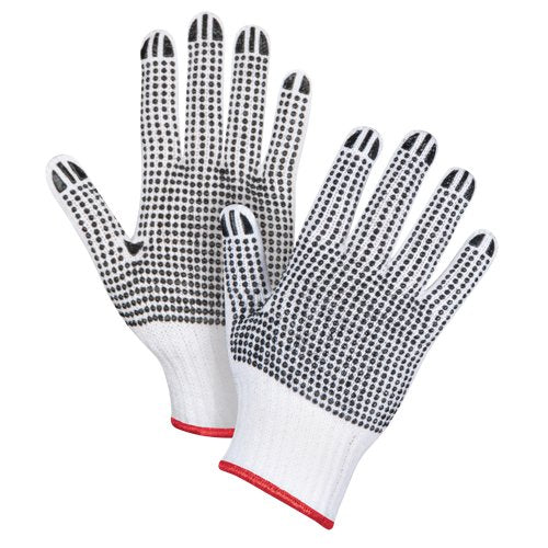 SAN493-Double-Sided Dotted String Knit Gloves