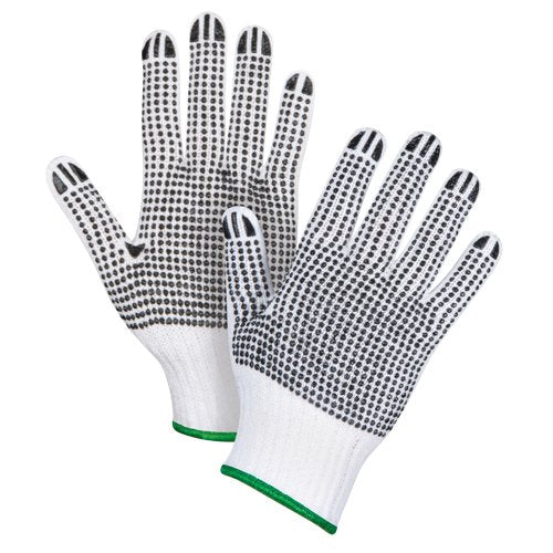 SAN494-Double-Sided Dotted String Knit Gloves