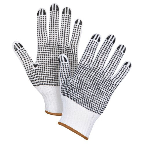 SAN495-Double-Sided Dotted String Knit Gloves