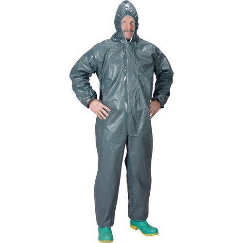 SAN784-2.0 Mil CRFR Hooded Coveralls