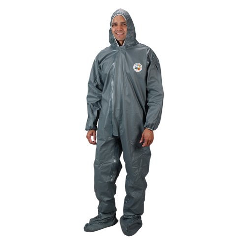 SAN794-2.0 Mil CRFR Hooded Coveralls