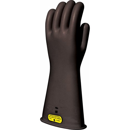 SAR291-Black Natural Rubber Insulating Gloves