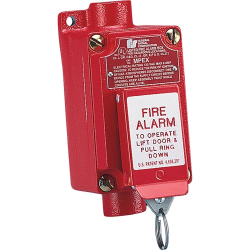 SAR389-Explosion-proof Fire Alarm Pull Station (mpex) Two-step Operation Prevents Accidental Activation