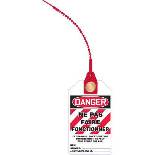 SAS447-Loop 'N Lock™ Lockout tag