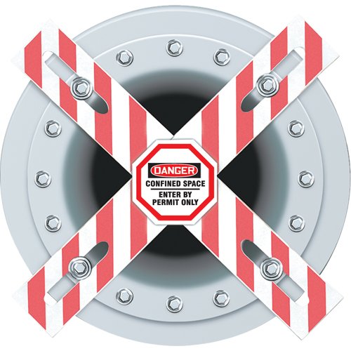 SAS576-Danger Man-Way Cross™ Barrier