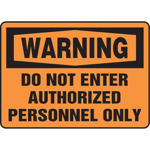SAS621-"Do Not Enter" Sign