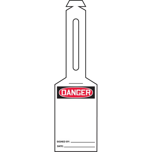 SAS749-Loop 'N Strap™ Safety Tag