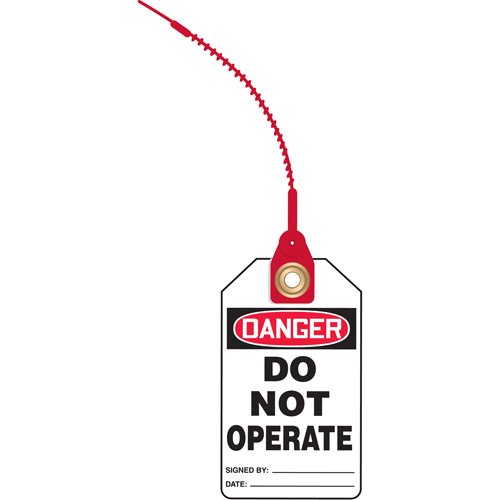 SAS751-Loop 'N Lock™ Lockout tag