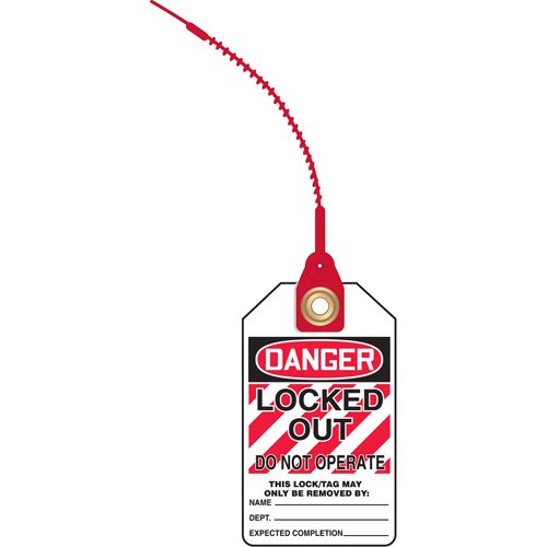SAS754-Loop 'N Lock™ Lockout tag