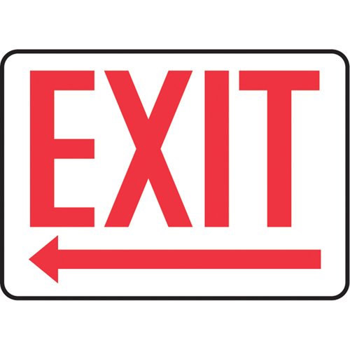 SAS762-"Exit" Sign