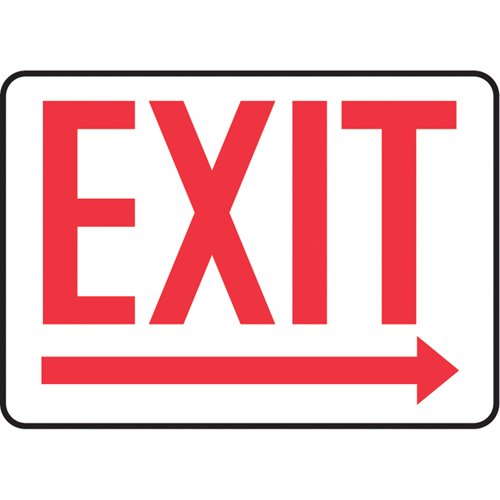 SAS773-"Exit" Sign