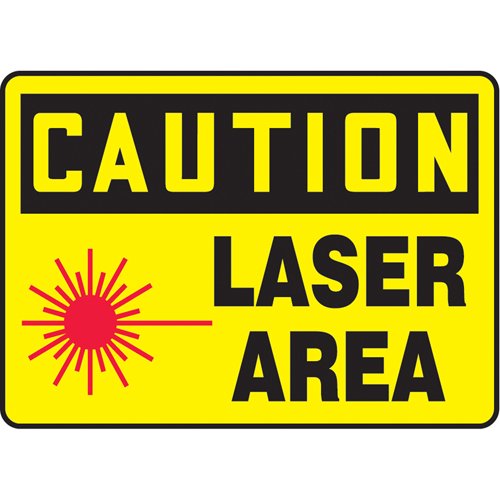 SAS833-"Laser Radiation" Sign