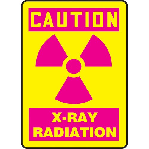 SAS873-"X-Ray Radiation" Sign