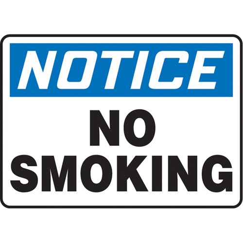 SAS965-"No Smoking" Sign