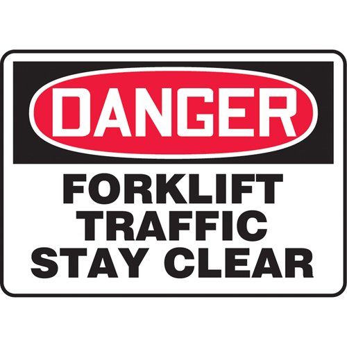 SAT053-"Forklift Traffic" Sign
