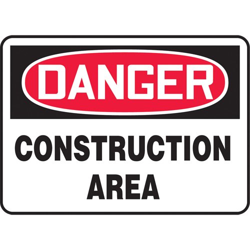 SAT164-"Construction Area" Sign