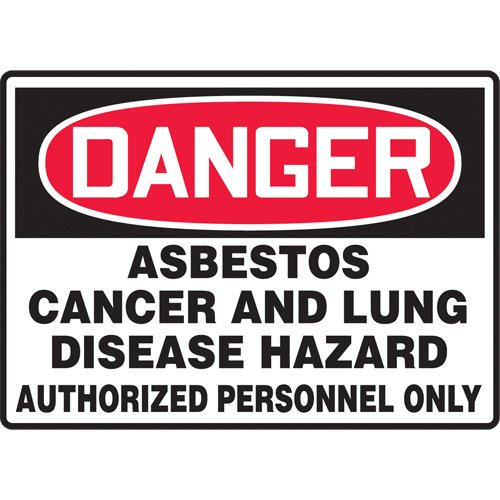 SAT196-"Asbestos" Sign