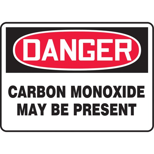 SAT205-"Carbon Monoxide" Sign