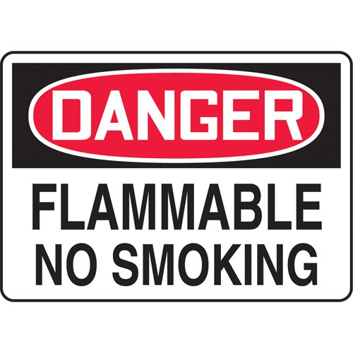 SAT276-"Flammable" Sign