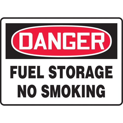 SAT308-"Fuel Storage" Sign