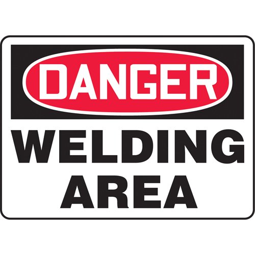 SAT377-"Welding Area" Sign