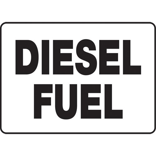 SAT482-"Diesel Fuel" Sign