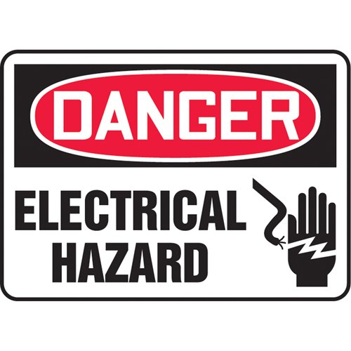 SAT701-"Electrical Hazard" Sign