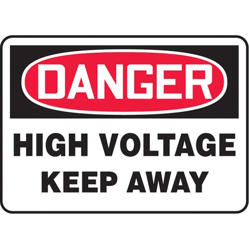 SAT729-"High Voltage" Sign