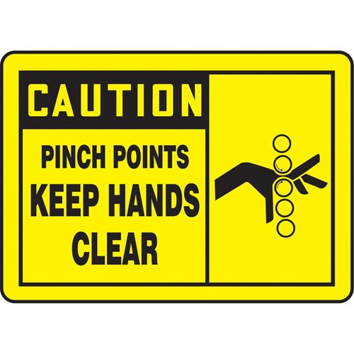 SAT785-"Pinch Points" Sign