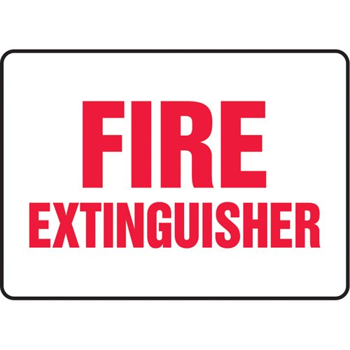 SAT880-"Fire Extinguisher" Sign