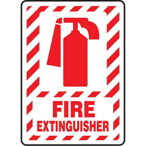 SAT889-"Fire Extinguisher" Sign