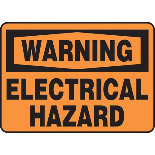 SAT963-"Electrical Hazard" Sign