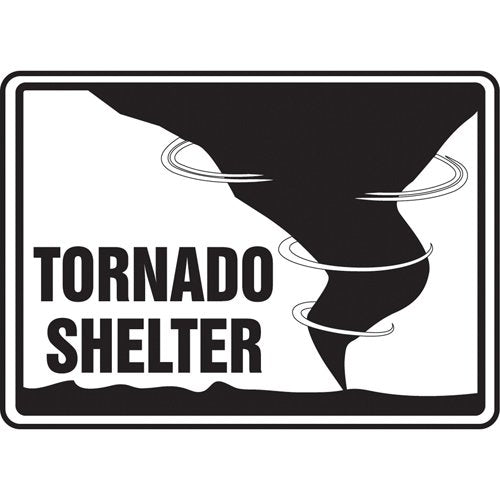 SAU124-"Tornado Shelter" Sign