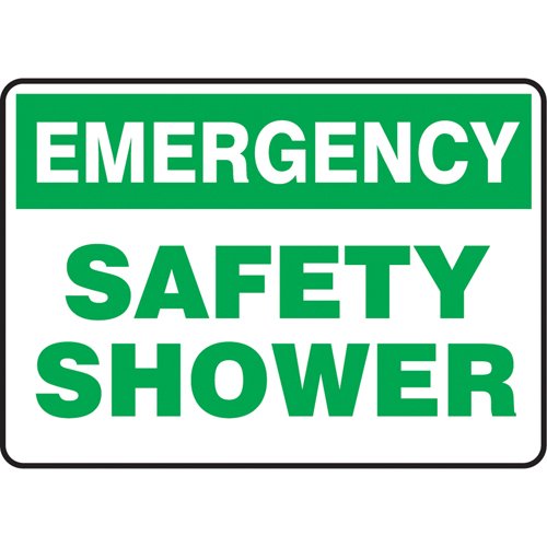 SAU176-"Safety Shower" Sign