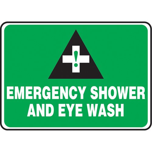 SAU195-"Emergency Shower & Eye Wash" Sign