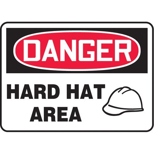 SAU417-"Hard Hat Area" Sign