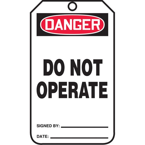 SAU611-Safety Tags