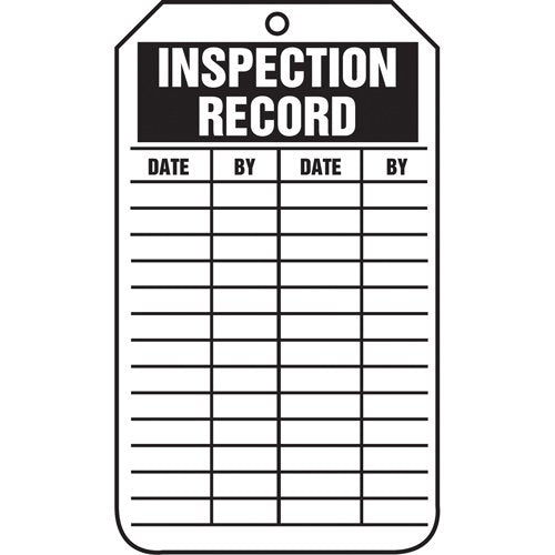 SAU713-Inspection Tags