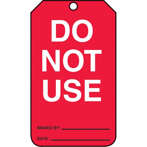 SAU733-Safety Tags