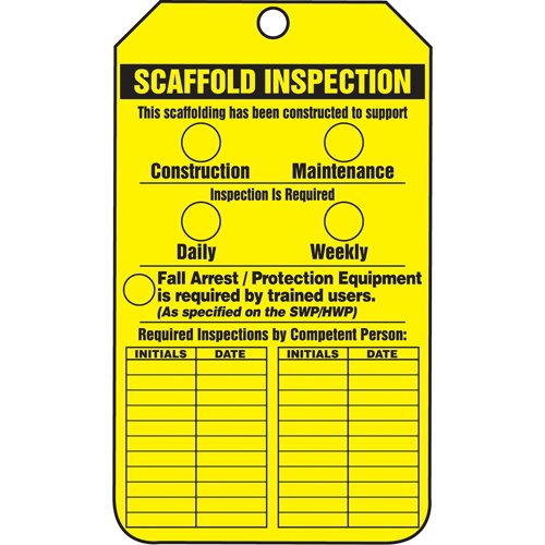SAU761-Inspection Tags