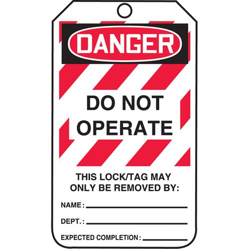 SAU780-Lockout Tags