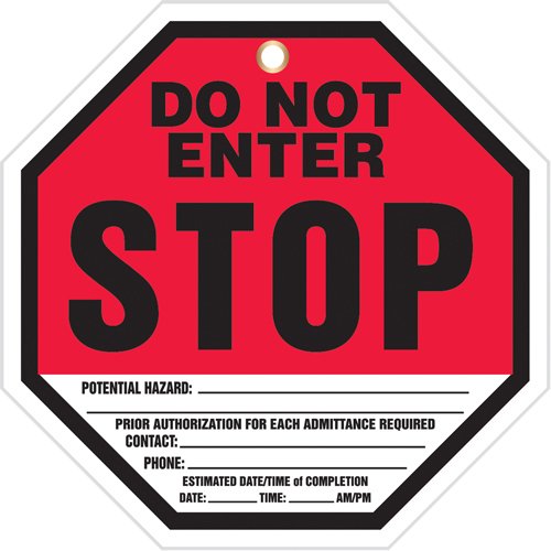 SAU885-Octo-Tags™ Safety Tags