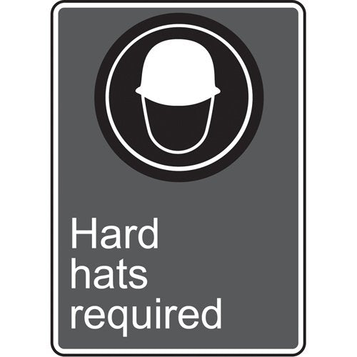 SU570-Hard Hats Required CSA Standard Safety Sign