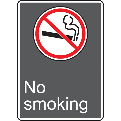 SAU939-No Smoking CSA Standard Safety Sign