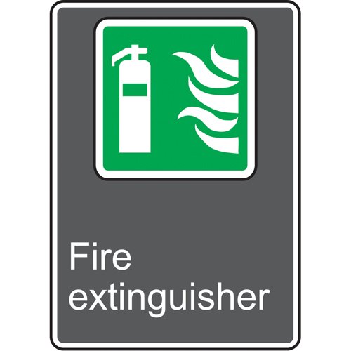SAV195-Fire Extinguisher CSA Standard Safety Sign